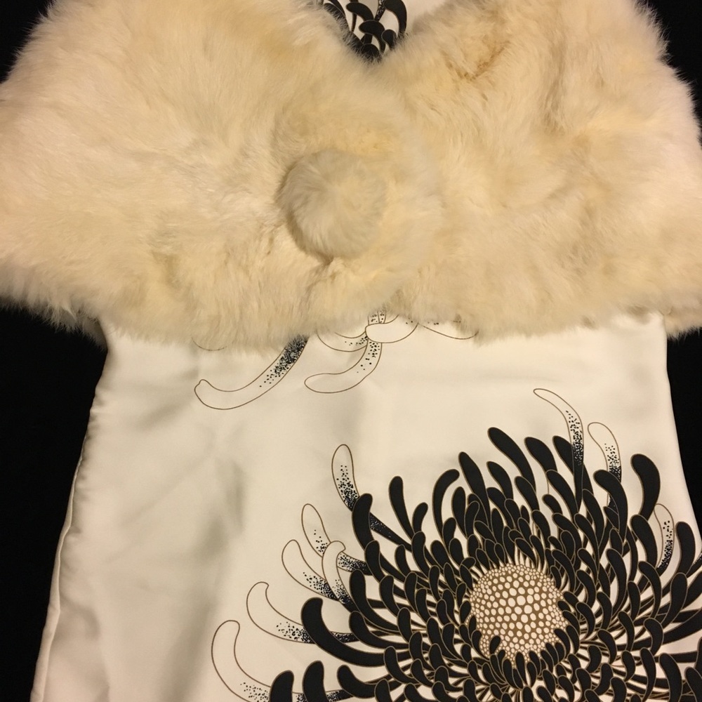 Luxurious creme shrug